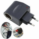 Car Plug Adapter AC DC Power Socket Cigarette lighter V 220 EU W V-12 J2U3