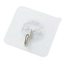 60 Pieces Heavy Duty Adhesive Hook, Removable, Waterproof, Reusable Stainless