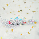 Grand Civil Aviation Aircraft Metal Cutting Dies For Scrapbooking Craft Decor  Z