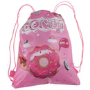 Donut Pattern Drawstring Bag Travel Storage Bag Backpacks Kids Birthday Gif%!
