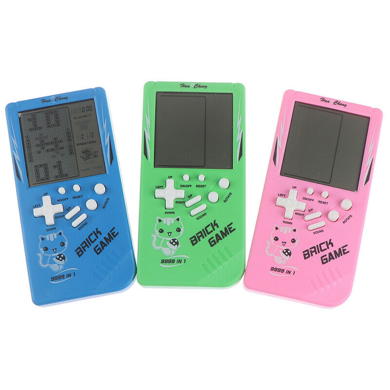 Big Screen Classic Handheld Game Machine Brick Game Kids LCD Electronic3C