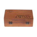 70pcs Alphabet Letter Number Wood Rubber Stamps Set Wooden Box Multi-purpo QOS