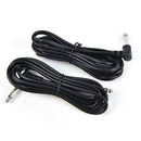 2PCS 10FT Electric Patch Cord Guitar Amplifier Amp Cable Right Angle 90 Degr Hn