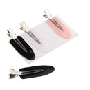 Pack of 4 Durable Plastic No Bend Hair Clips No Mark Women Makeup Clamps