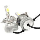 2pcs 60W 6000LM H4 LED Light Headlight Vehicle Car Hi/Lo Beam Bulb Kit 6000k u66