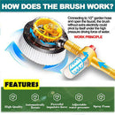 Car Wash Brush Automotive Cleaning with Long Handle Automatic 360 Degree Ga
