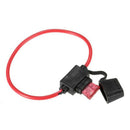 10pcs DC 12V 40A Standard Blade Inline Fuse Holder Splash Proof for Car Bik