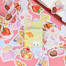 46pcs/box Delicious Food DIY Diary Stickers Paper Labels Gift Packaging Decor FT