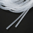 Cable Wire Organizer Manager Spiral Wrap Band 6mm Dia 15M Length White Z4Y1