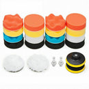 Car Foam Drill Polishing Pad Kit 22 PCS, 3 Inch Buffing Pads V4E7