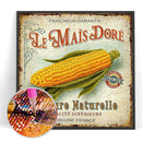 5D DIY Diamond Painting Food Word Full Round Drill Embroidery Arts (LG132)