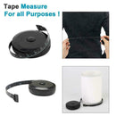 1.5M Black Measuring Tape Body Measuring Tape Sewing Fabric Measurements Ta B7P2