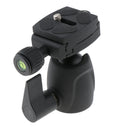 360 Degree Rotation Panoramic Ball Head 1/4inch Universal Camera Adapter Tripod