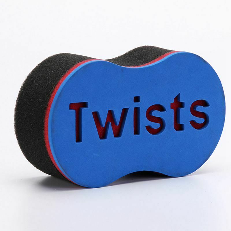 Wave Barber Hair Brush Sponge for Dreads Afro Twist Curl Coil Magic Tool E5T9