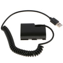 New For Canon DR-E6 DC Coupler LP-E6 Dummy Battery Pack ACK-E6 Power Adapter Kit