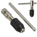 T-Handle Tap Wrench Chuck Type Capacity M3-M6 1/8"-1/4" Adjustable Hand Too E2M1