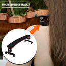 Adjustable Universal Violin Shoulder Rest Padded for Violin Parts (4/4-3/4)