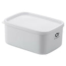 Plastic Refrigerator Fruit Crisper Microwave Oven Lunch Box Rectangular Sma
