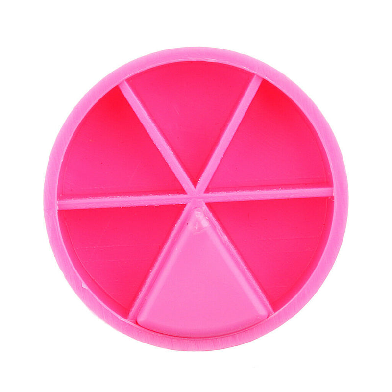 Pack of 42 Trivial Pursuit Game Pieces Pie Wedges for Math Fractions Game