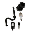 6 Pieces Carburetor Spark Plug Oil Fuel Line Filter Kit for STIHL 034 036 MS340