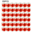 250pcs Bow And Arrow Shooting Target Paper Fluorescent Paper Self-Adhesive New