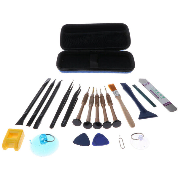 21 In 1 Case With Metal Case Opener Spudger Stick Opening Tool Repair For
