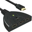 3 Port 1080P HDMI AUTO Switch Splitter Switcher HUB Box Cable for DVD HDTV