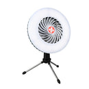 Portable 54 LED Cooling Fan USB Rechargeable Live Broadcast Table Cooler