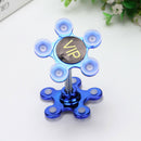 Magic Suction Cup Phone Holder Double-Sided Sucker Mobile Bracket (Blue) A