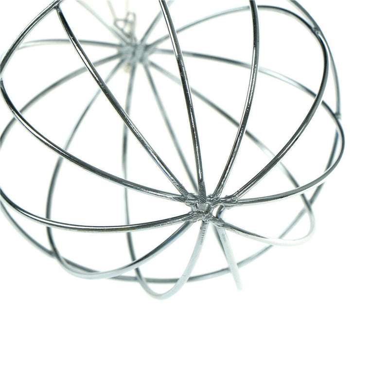Stainless Steel Round Sphere Food Feed Dispenser Rabbit Pet Hanging Ball Toys  Z