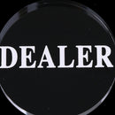 Acrylic Round Professional Poker Dealer Buttons for Casino Card Games 56mm