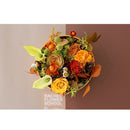 Pudding Leather Round Box Flower Arrangement Gift Box Bride Gift Box Round  F9N9