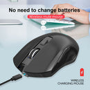 G851 Wireless Mouse 2.4G Receiver 2400DPI Rechargeable Colorful Mute Mice A