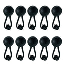 5 Pairs Bungee Shock Cord Clip Loop With Knob For Boat Truck Canvas