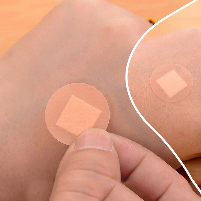 20x Round Waterproof Breathable Band-Aids Adhesive  Bandages Health Car Gw