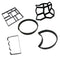 2pcs Concrete Molds Reusable Walk Maker Stepping Stone Path Maker Paver Yard