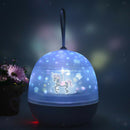 Round Night Light Colorful Lighting Romantic Baby Night Lights for Kids Room