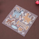 Horse Silicone Stamps Cutting Dies Stencil DIY Scrapbooking Album Decor
