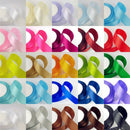25 yds Double Face Satin Ribbon DIY Hair Bow Wedding Gift Decor Party Craft 6mm