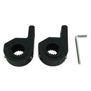 2x Car Motorcycle Off-Road LED Light Bar Brackets 1.25 inch Bar Tube Clamps