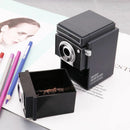 Retro Camera Style Pencil Sharpener Mechanical Manual Hand Cranking Stationery
