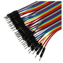 40 x 10 male - female jumper plug / socket jumpers jumper wires G9U5
