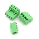 20pcs 5.08mm Pitch 4Pin Plug-in Screw PCB Terminal Block Connector FT