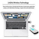 2.4G Wireless Press Ultra-Thin Mouse, 1200DPI Optical Computer Ergonomic US P9I7