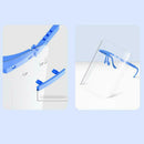 2Pieces Adjustable Full Face Shield Goggles Visor Hat Anti-Fog Dustproof