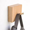 Wooden Wall Hook Pegs Hallway Coat Hanger Holder Modern Style Benchwood