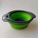 2 Collapsible Colander Foldable Kitchen Strainer For Fruits