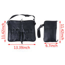 Makeup Brush Holder Case Bag Zipper Artist Strap Cosmetic Brush Makeup Brus lfâ„–[