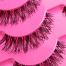 5 Pairs Eye Lashes Demi Wispies Natural Long Thick False Eyelashes Handmade A+