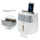 Ecoco Wall-Mounted Bathroom Tissue Dispenser Tissue Box For Multifold Paper